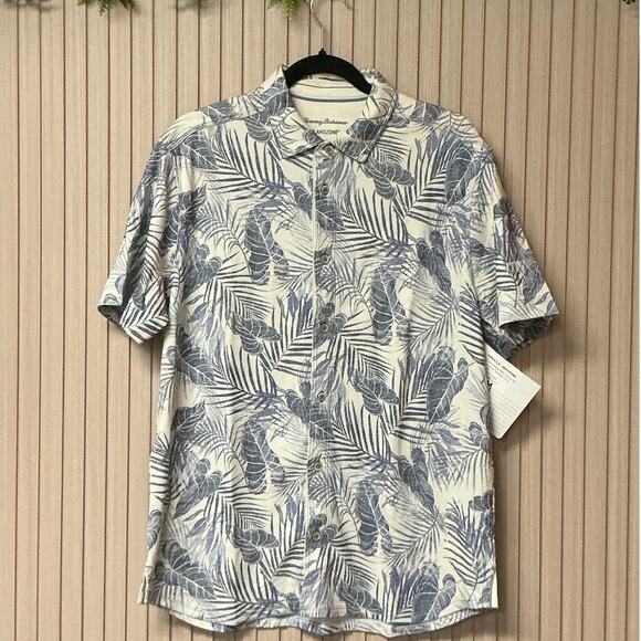 Tommy Bahama Island Zone Tropical Print Shirt Men’s Size M - Picture 1 of 4